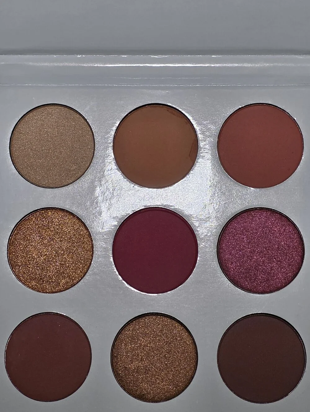 KYLIE COSMETICS 9 PAN PRESSED POWDER KYSHADOW—THE BURGUNDY PALETTE—NIB
